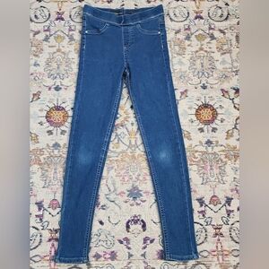 Guess Girls Skinny Leggings Denim Jeans Spandex Waist, sz 12